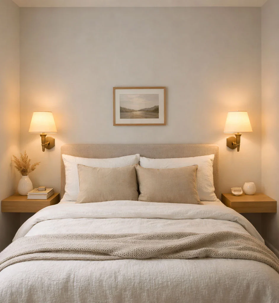 Swap Floor Lamps for Wall Sconces